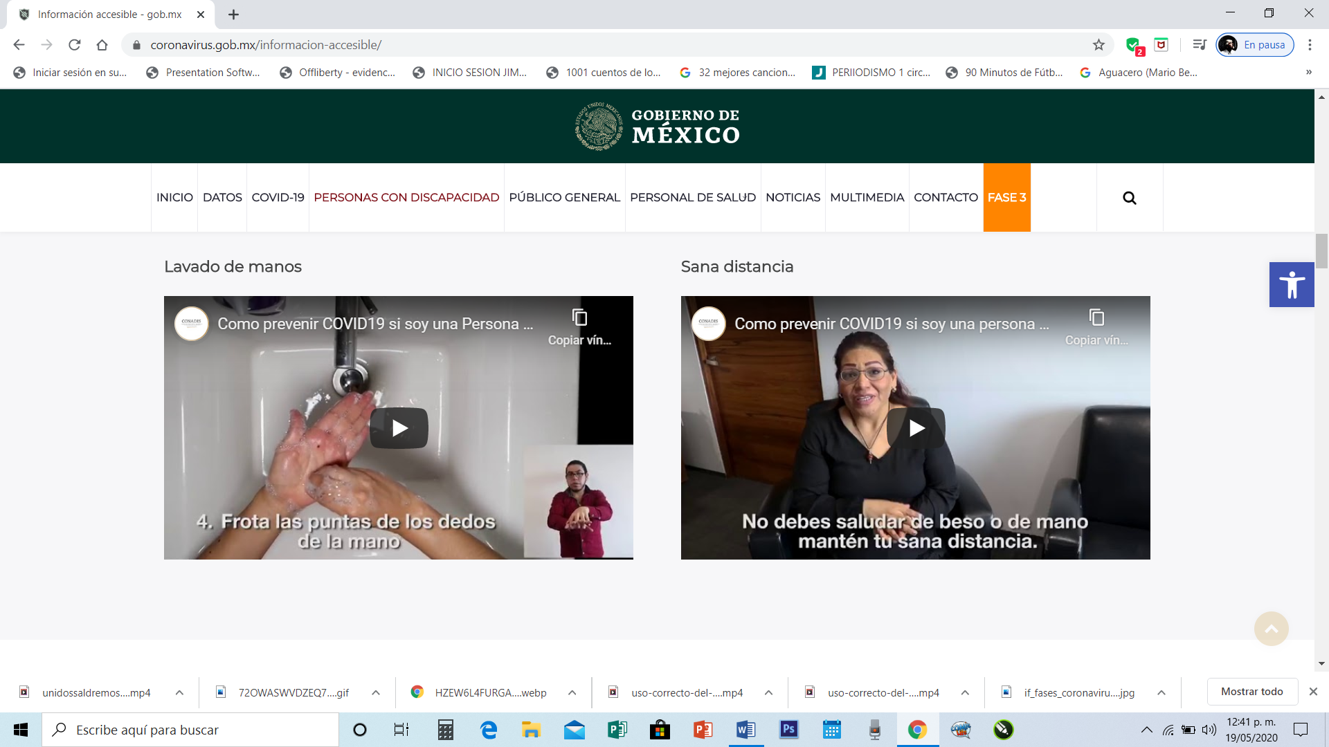 PUBLICO DISCAPACITADOS